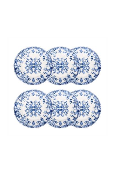 Mudo Home Blue Dream - Set of 6 17 cm Sweet Plates
