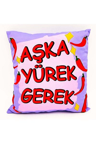 Buka Shops Love Needs a Heart Pillow