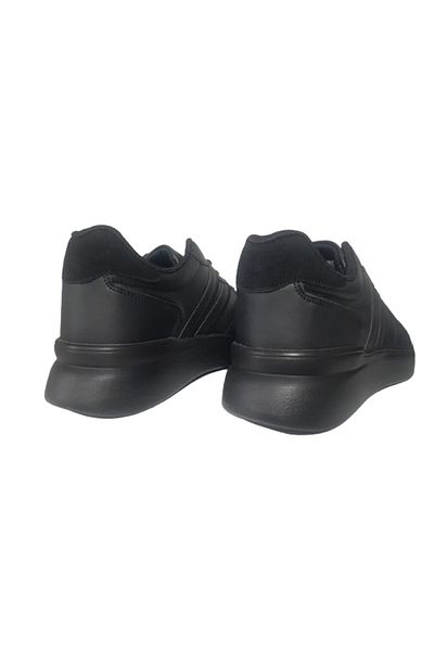 Best Of Men's Daily WalkinG Shoes - Black Orthopedic Sole, bstof659-201