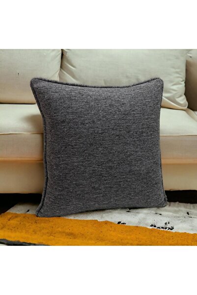 time collection Ленено тъкане - калъф за възглавница с кант