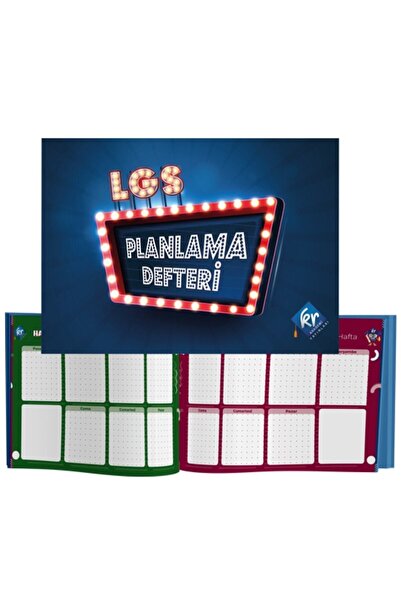 KR Akademi Yayınları LGS Planlama Defteri