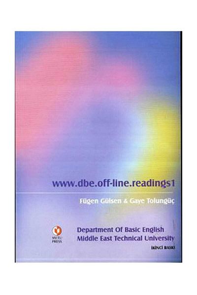 ODTÜ YAYINLARI www.dbe.off.line.readings 1