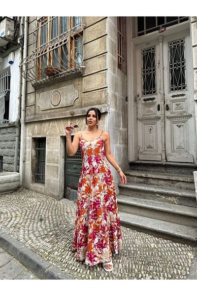 NAVY Rochie din viscoză cu imprimeu floral