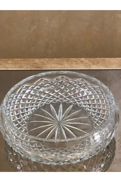 HOME DESIGN Crystal Glass Salad Bowl 22cm