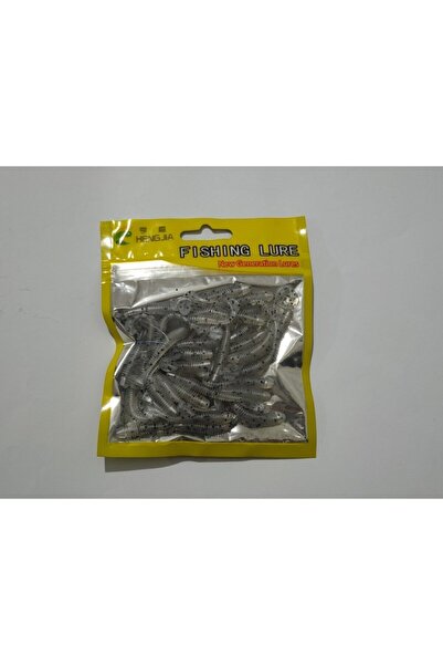 Bozok balıkçılık Silikon Kurtçuk, Solucan, Suni Yem, (50 ADET)