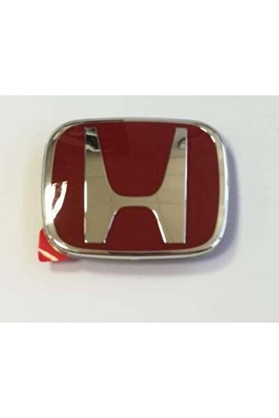 MYGARAJ My Garaj Civic Fc5 Kırmızı Honda Arka Logo Amblem