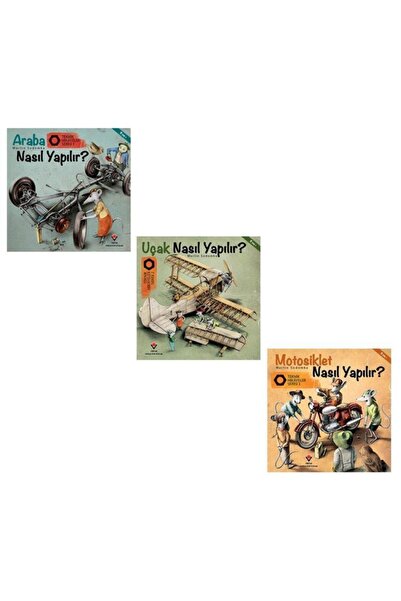 Tübitak Yayınları Teknik Hikayeler Serisi 3 Kitap Set