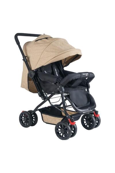 Tommybaby Let's Go Baby Çift Yönlü Tam Kapanır Tente Bebek Arabası