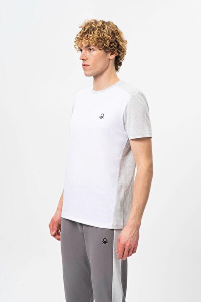 Benetton M20452 71394 Μοντέλο ανδρικό μπλουζάκι