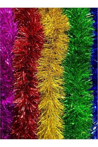 demontecraft زينة رقبة السنة الجديدة، زينة شجرة الصنوبر، 3 قطع بألوان مختلطة