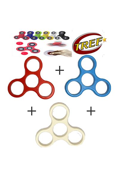 Trefl Fidget Spinner Stress Wheel - 3 Colors Replacement Body