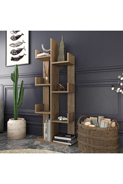 Decorotika LUİSA KİTAPLIK CEVİZ