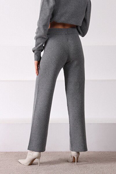 Ferraro Women's Pipe Leg Cashmere Knitwear Trousers