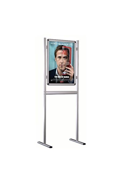 ÖzgürceSeç Алуминиева едностранна рекламна табела за тротоар Infoboard B2 (50...
