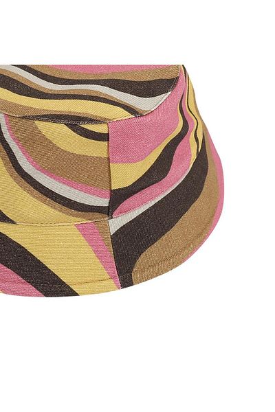 LUESS Girl's Colorful Geometric Patterned Bucket Hat