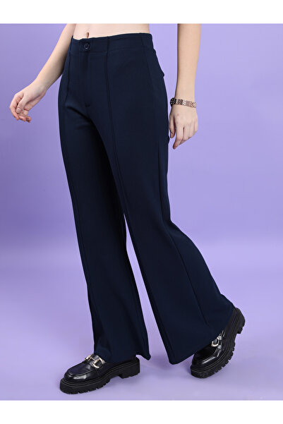 Tokyo Talkies By Styli High Rise Flared Bootcut Trouser