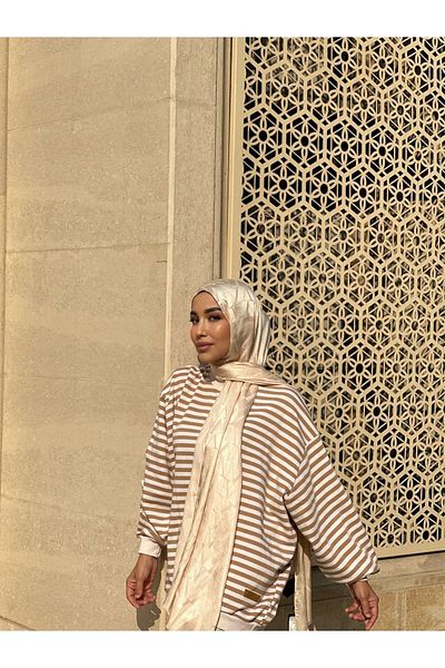 19V69 ITALIA Italian Jacquard Series Shawl with Gift Set 70x190 cm