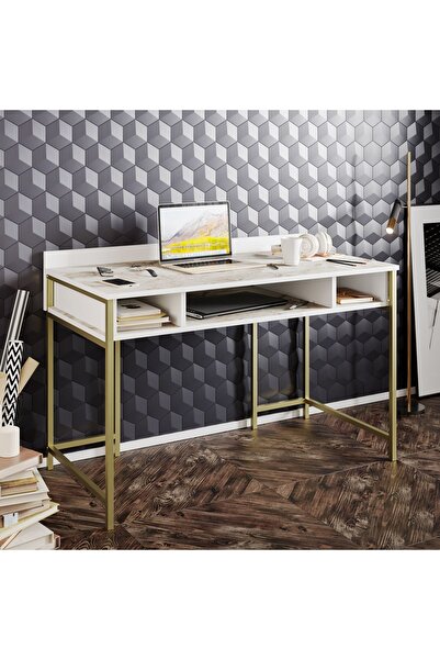 Decorotika DECOROTİKA TÜMATA ÇALIŞMA MASASI GOLD