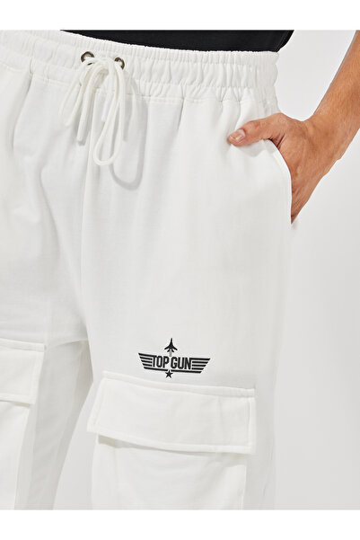 Styli Topgun Print Oversized Cargo Joggers