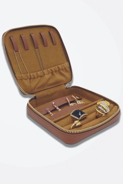 Metro Kuyumculuk Malzemeleri Deri Takı Ve Makyaj Çantası (KARE)