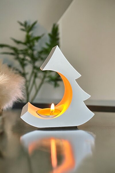 Marseliko Çam Ağacı Şeklinde Tealight Mumluk