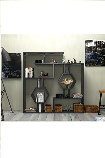 Decorotika TAMARA KİTAPLIK SİYAH