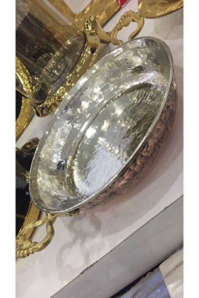 ester Bakır El Dövmesi Kalın Tava 22cm