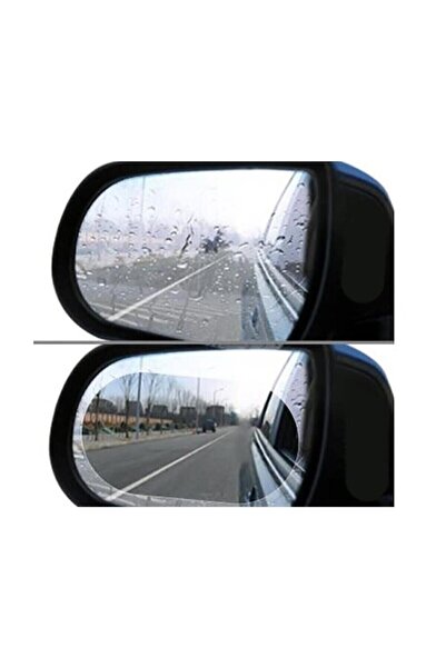 CMT 4 Parça Araç Camı Ayna Yağmur Kaydırıcı Su Itici Film Yan Dikiz
