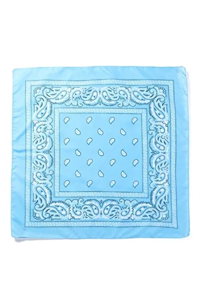 Be Best Unisex Blue Patterned Bandana Cd136