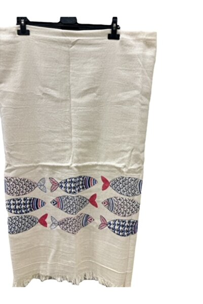 PHUTİ COLLECTION قطن مطبوع عليه سمكة