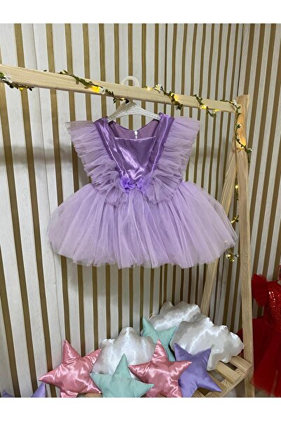HAYY BABY KIDS WEAR فستان توتو أرجواني