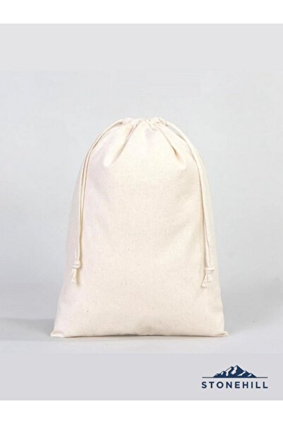 stonehill حقيبة قماش خام مقاس 20 × 30 سم - 4 قطع برباط
