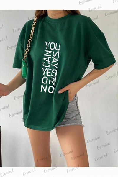 Evomind 1 μπλουζάκι δώρο για αγορές 5 και άνω στο καλάθι - Μπλουζάκι με στάμπα Oversize Ναι ή Όχι