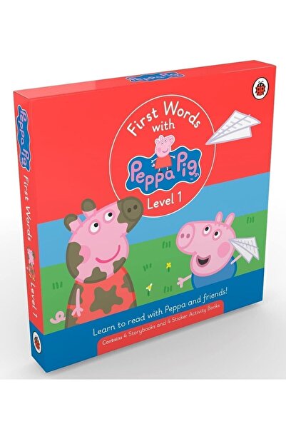Penguin Books First Words With Peppa Level 1 Box Set