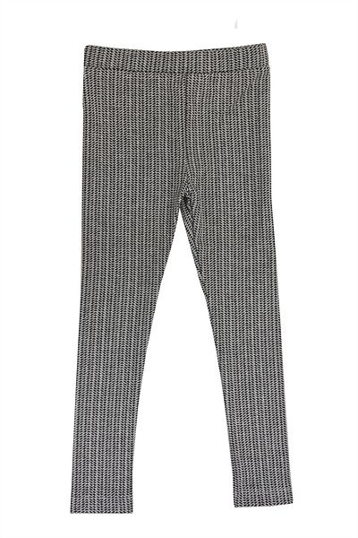 LUESS Jacquard Slim Leggings for Girls - 3-4 and 7-8 YEARS