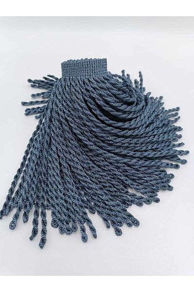 KATMERTEKS Bouillon Fringe 10 Meters Petrol Blue Color
