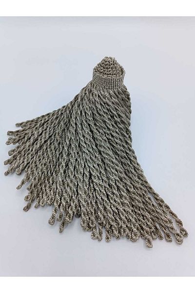 KATMERTEKS Bouillon Fringe 6 Meters Sand Green Color