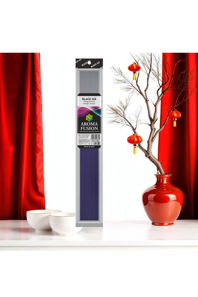 Darshan Incense El Yapımı 15'li - Black Ice - Enerji ve Saflık Çubuk Tütsü
