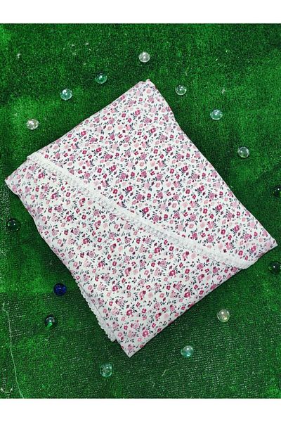 Şahane Prayer Clothing 2 Piece Floral Two Piece Set Sleeveless Cotton