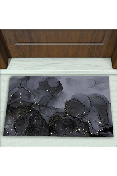 Colorix Carpet Modern Desenli Dekoratif Kapı Önü Paspası No: 1854