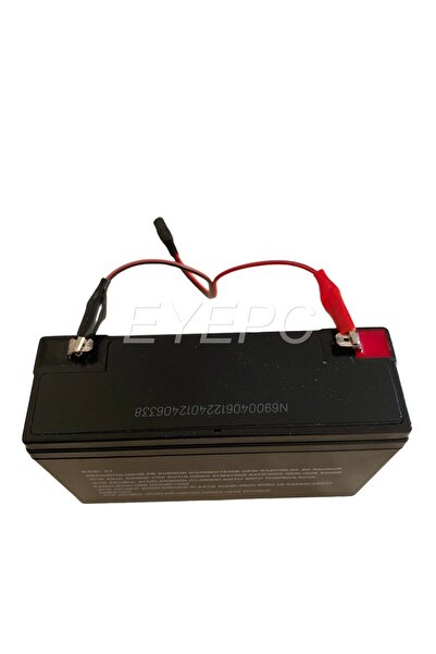 Ncp 6 Volt 12amper 6v/12ah/20hr Kuru Tip Bakımsız Akü Batarya Pil+Maşalı Tims...