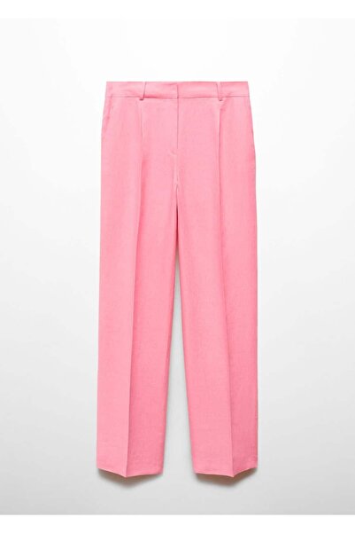 MANGO Woman Keten pantolon takım