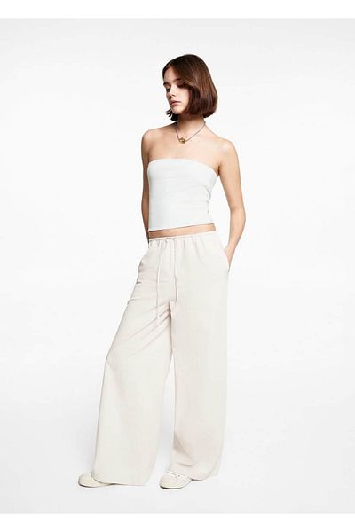 Mango Teen Gray Pants for Kids