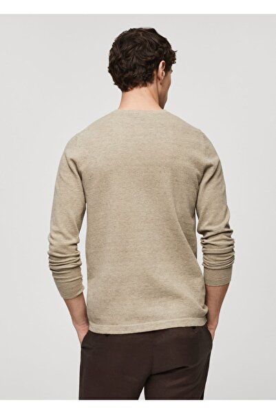 MANGO Man Pamuklu triko kazak