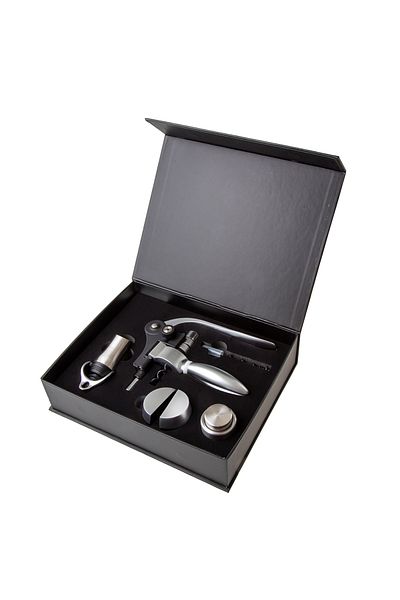 Jumbo Wineart Boxed Corkscrew Set - Comfortable Cut