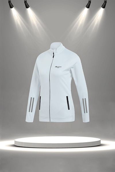 POSEIDON STORM White Oversize Women's Tracksuit Set - Supra Combed, Breathable Fabric (4Xl-10Xl)