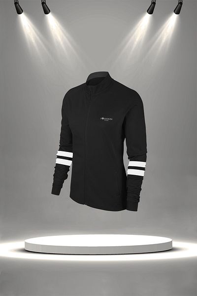 POSEIDON STORM طقم بدلة رياضية نسائية مقاس كبير باللون الأسود من القطن الممشط الجديد القابل للتنفس (4XL-10XL)