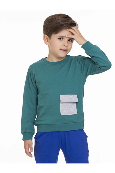 My Hanne Pocketed Sweat 54251 - Front Design
