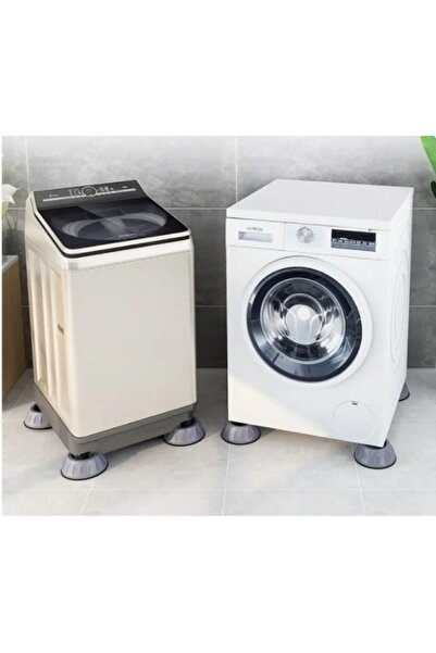 piithalat Aveo 4 Pieces Washing Machine Anti-Slip and Anti-Vibration - Noise Absorbing Devices
