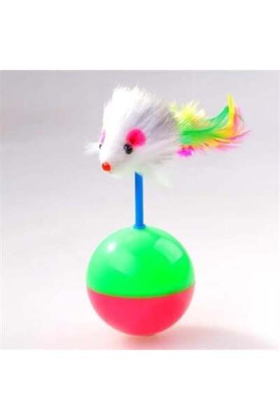 Generic Brand ® Cat Play Ball with Furry Mouse Pilgrim Reclining Educational ...